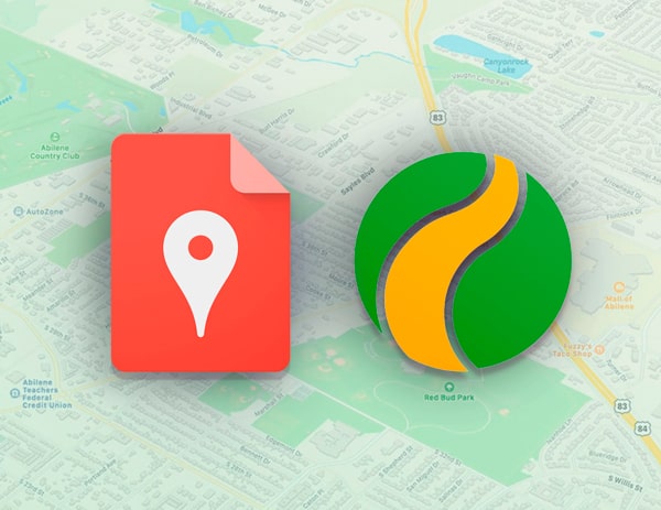 logo de Google Maps y Wikiloc